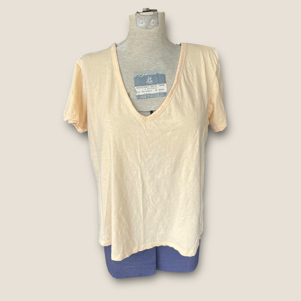 Forever 21 Yellow T-Shirt